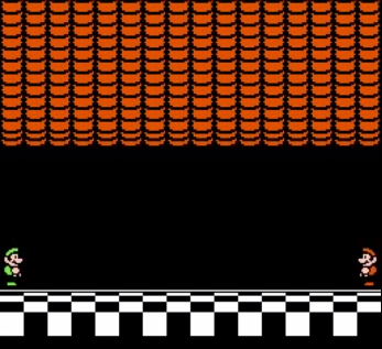 Figure 6: The theatrical opening of Super Mario Bros. 3 for the Famicom/NES